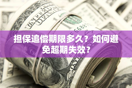 北京担保追偿期限多久?如何避免超期失效? 北京担保追偿期限多久?如何避免超期失效?