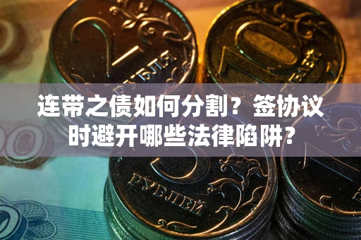 北京连带之债如何分割？签协议时避开哪些法律陷阱？