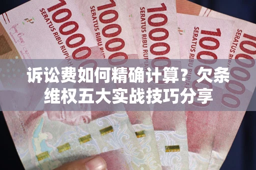 北京诉讼费如何精确计算？欠条维权五大实战技巧分享