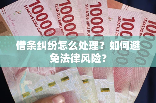 北京借条纠纷怎么处理？如何避免法律风险？